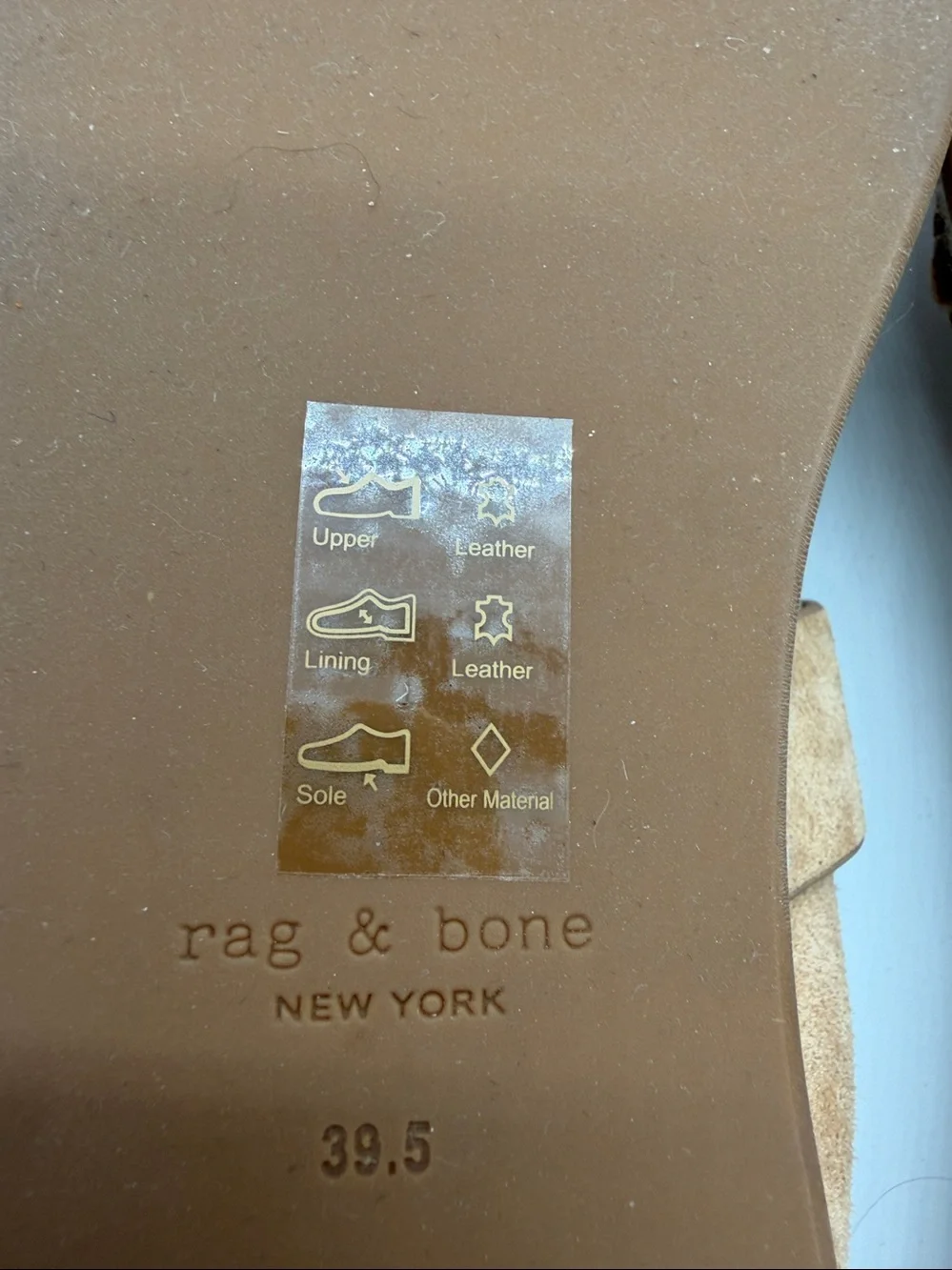 rag & bone chic tan